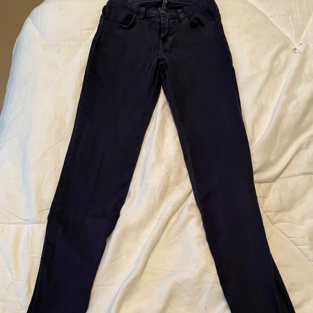 LIKE NEW J BRAND Dark Blue Stretch Skinny Jeans/Jeggings SIZE 23
